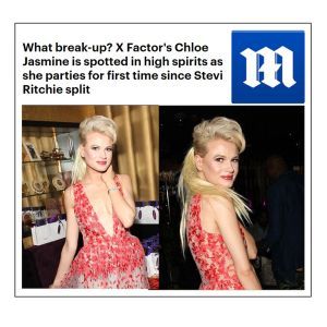 X Factor Chloe Jasmine wears CrownCouture hair