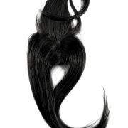 BLACK FRINGE LACE CLOSURE