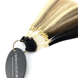 Clip in hair extensions colour ring
