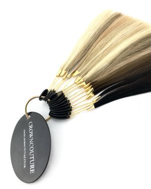 MONGOLIAN CLIP-INS HUMAN HAIR COLOUR RING