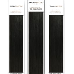 BLACK WEFT HAIR EXTENSIONS