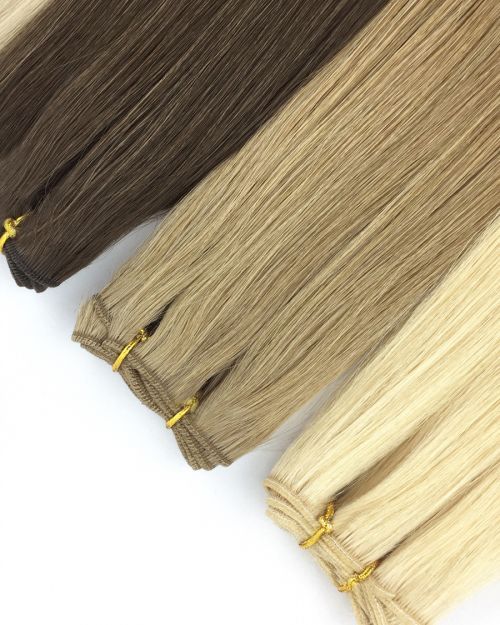 20″RUSSIAN MONGOLIAN WEFT HAIR EXTENSIONS