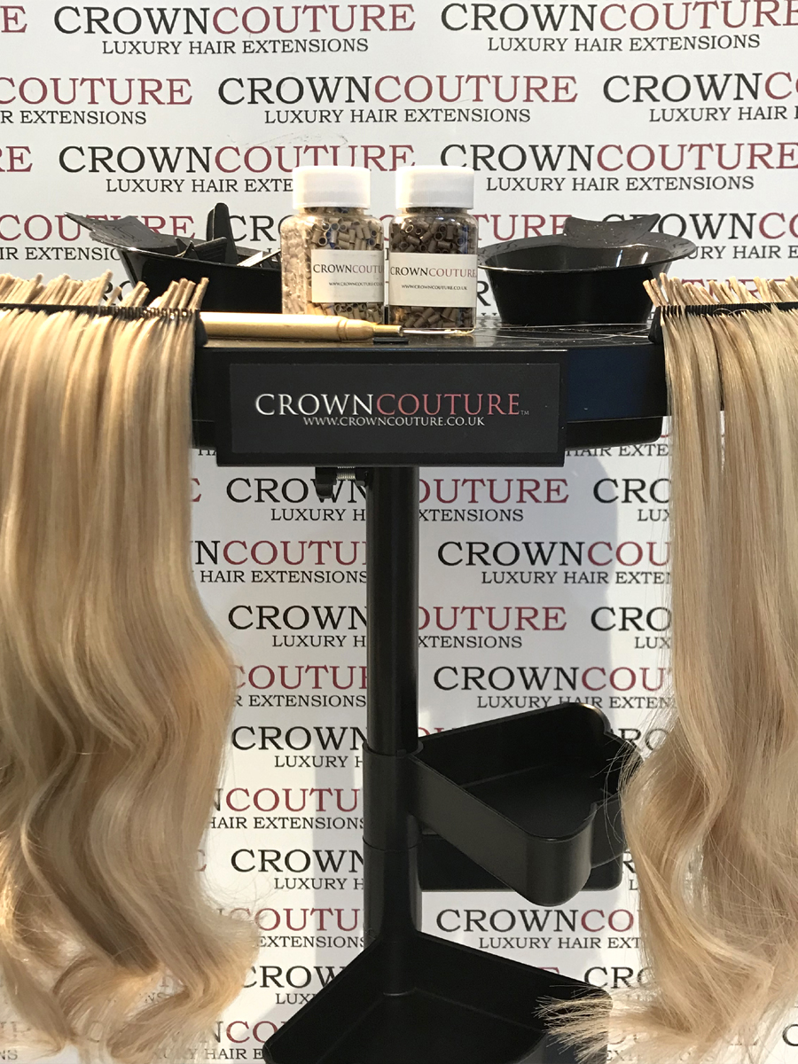 HAIR EXTENSION TROLLEY Crown Couture