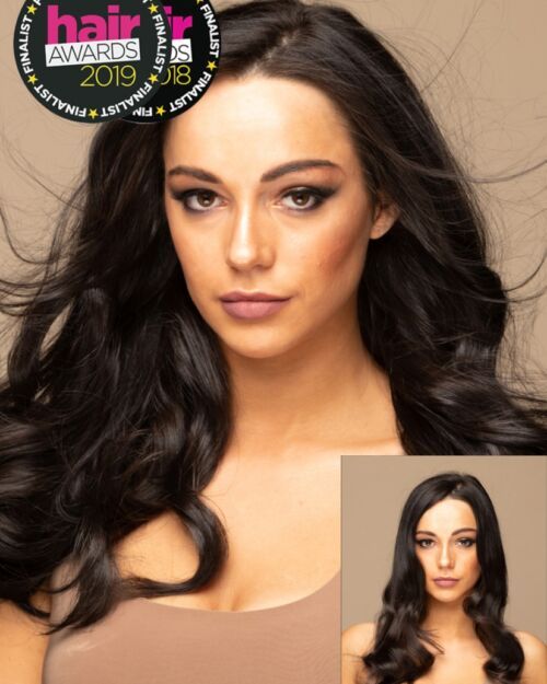 16″ HALF HEAD HAIR PIECE