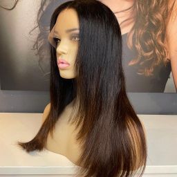 FRONT LACE BROWN WIG