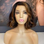 MELODY- CHOCOLATE BROWN BOB WIG WITH FACE FRAME
