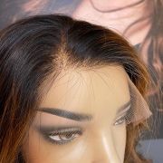 MELODY- CHOCOLATE BROWN BOB WIG WITH FACE FRAME
