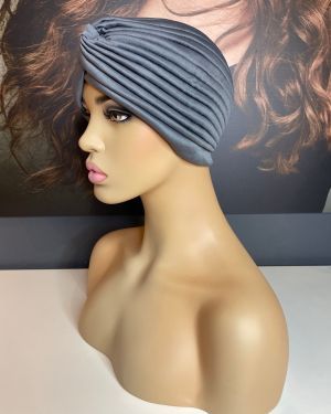 SILVER TURBAN HEAD WEAR