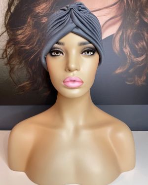 SILVER TURBAN HEAD WEAR