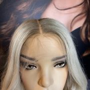 KOKO – WHITE BLONDE WIG WITH ROOT