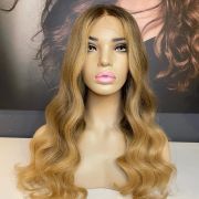 CARA – HONEY BLONDE BALAYAGE WIG