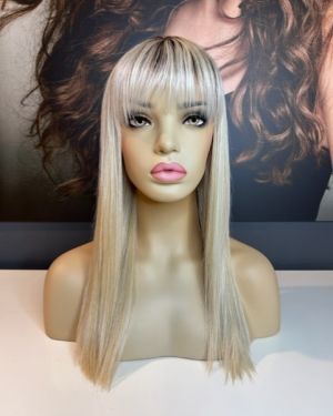 CICI – PASTEL BLONDE WIG WITH FRINGE