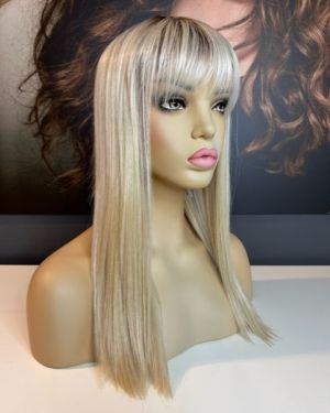 CICI – PASTEL BLONDE WIG WITH FRINGE