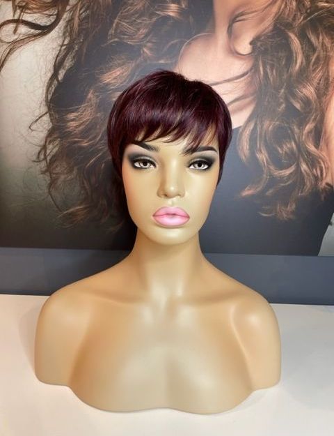 LIA – BURGUNDY PIXIE WIG