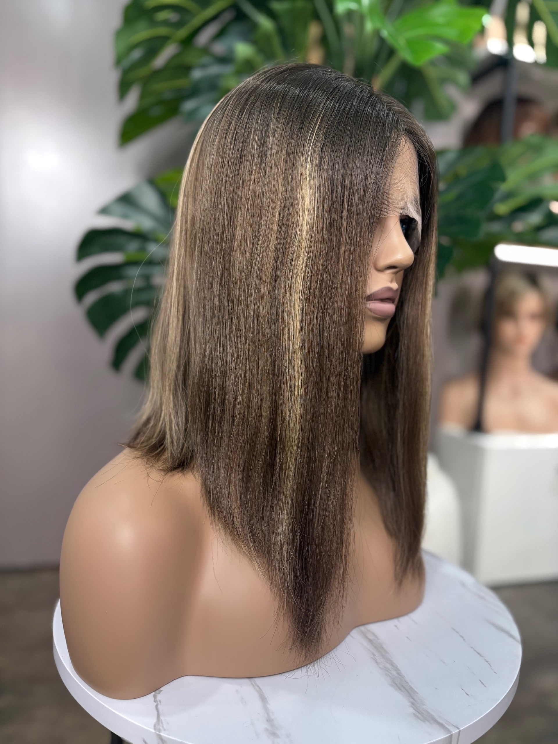 ARIELLA – BROWN HIGHLIGHTED EUROPEAN HAIR SHEITEL