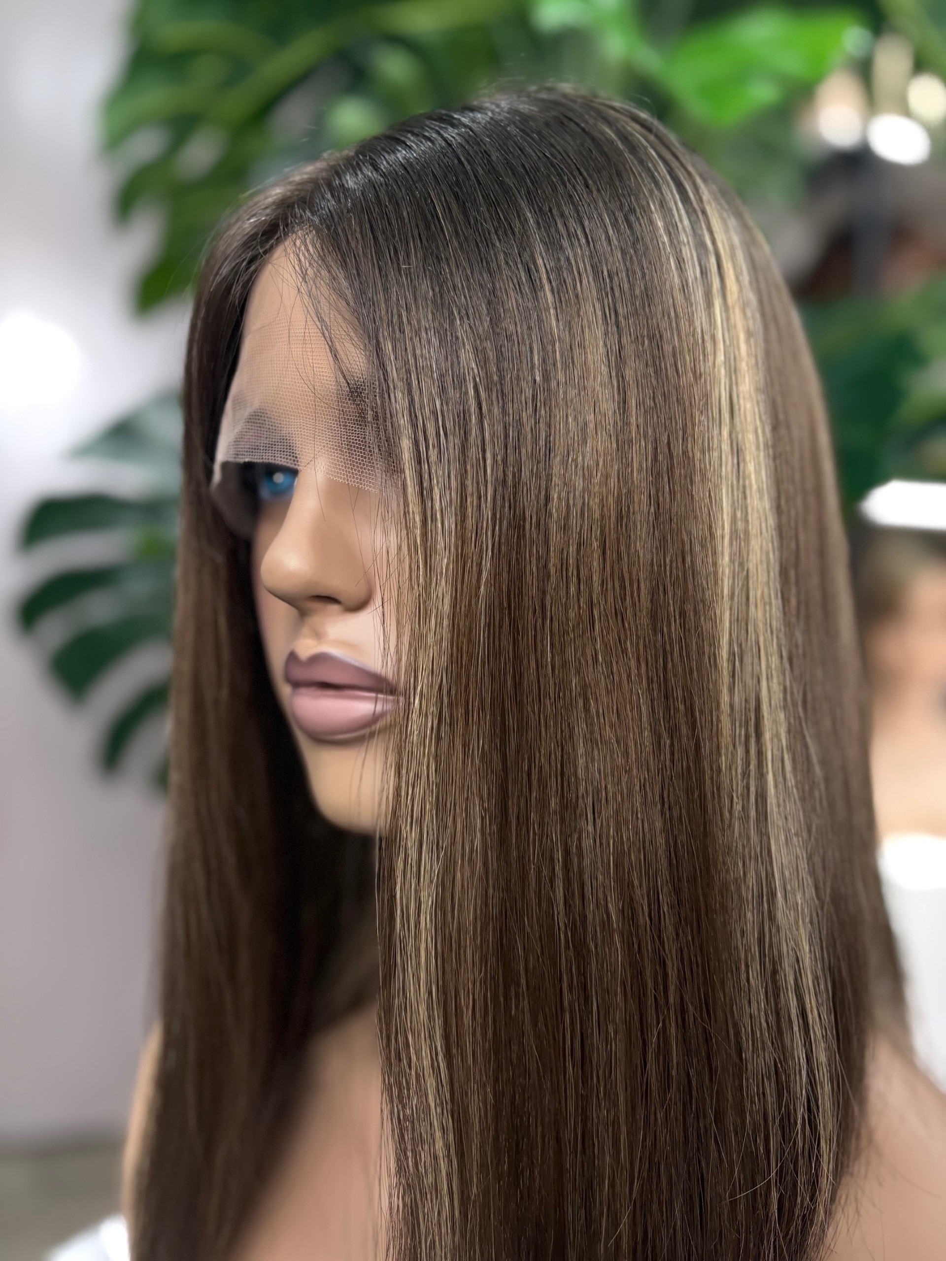 ARIELLA – BROWN HIGHLIGHTED EUROPEAN HAIR SHEITEL