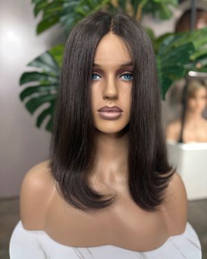 SORELLE – BROWN EUROPEAN HUMAN HAIR LACE FRONT WIG