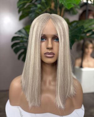 PALOMA – PLATINUM BLONDE EUROPEAN HUMAN HAIR WIG